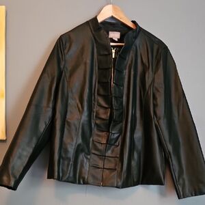 Every Day Black Leather Jacket